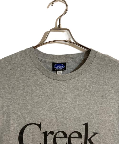 Creek（クリーク）Creek (クリーク) Tシャツ グレー サイズ:XLの古着・服飾アイテム