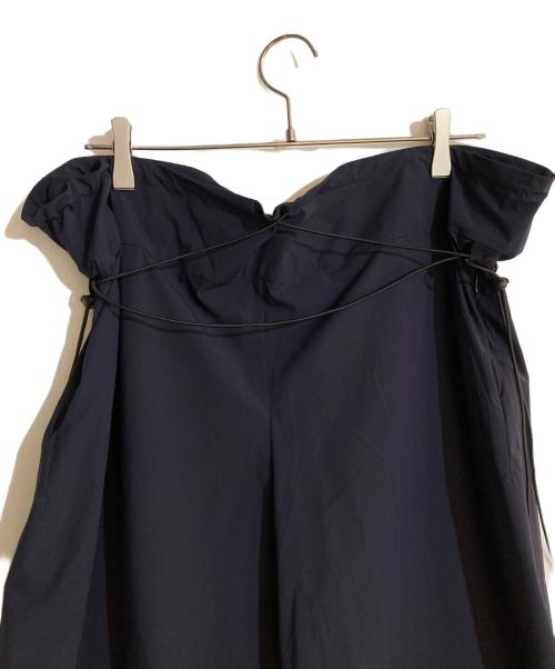 johanna PARV（セントラル・セント・マーチンズ）JOHANNA PARV (セントラル・セント・マーチンズ) ブラック Cover トラウザーズ ネイビー サイズ:Ｌ 未使用品の古着・服飾アイテム