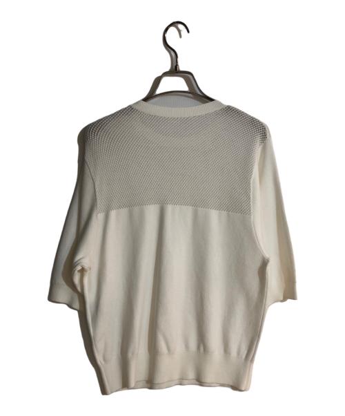 Loulou Willoughby（ルルウィルビー）Loulou Willoughby (ルルウィルビー) ショルダービジュープルオーバー ホワイト サイズ:2の古着・服飾アイテム