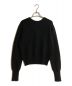 CLANE (クラネ) W FACE HALF ZIP YAK KNIT TOPS/ダブルフェイスハーフジップヤクニットトップス ブラック サイズ:1：5000円