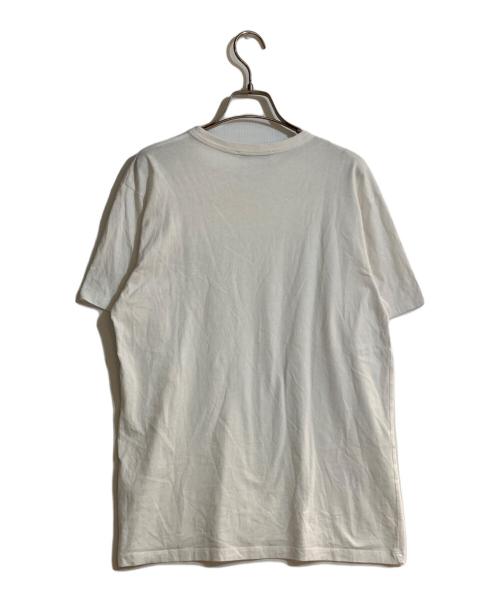 maison kitsune（メゾンキツネ）maison kitsune (メゾンキツネ) FOX HEAD PATCH CLASSIC TEE-SHIRT/フォックスヘッドパッチクラシックティーシャツ ホワイト サイズ:Sの古着・服飾アイテム