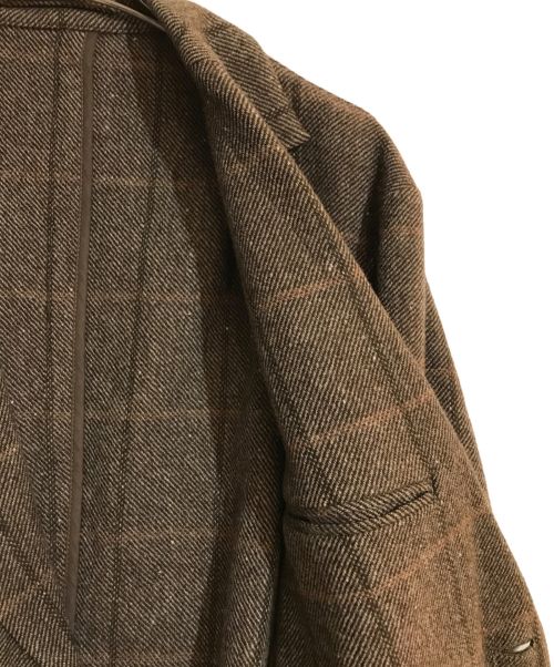 YAMANE（ヤマネ）YAMANE (ヤマネ) シカゴジャケット ブラウン サイズ:50の古着・服飾アイテム