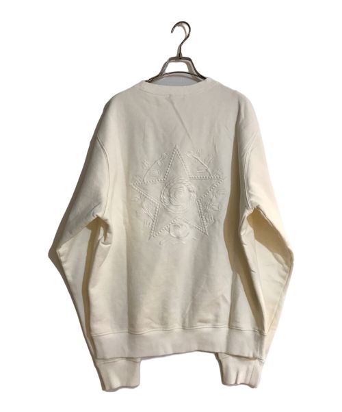 Dior（ディオール）Dior (ディオール) EMBROIDERY SWEAT ホワイト サイズ:Mの古着・服飾アイテム