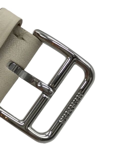 HERMES（エルメス）HERMES (エルメス) アップルウォッチ替エレザーベルト ベージュの古着・服飾アイテム