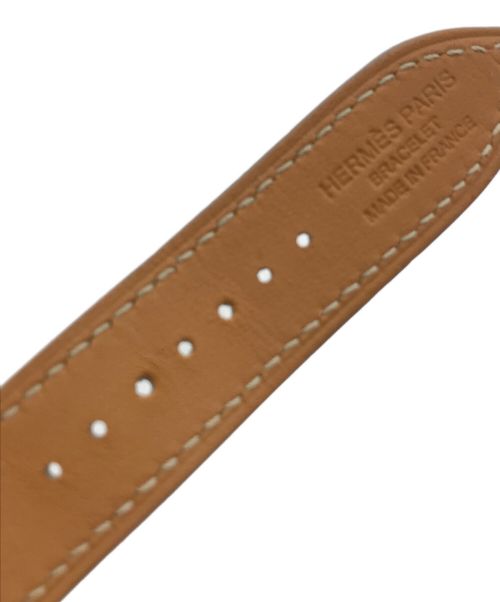 HERMES（エルメス）HERMES (エルメス) アップルウォッチ替エレザーベルト ベージュの古着・服飾アイテム