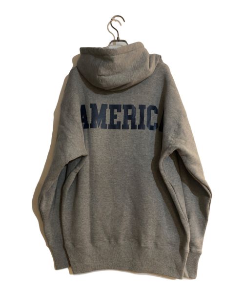 JACKSON MATISSE（ジャクソンマティス）JACKSON MATISSE (ジャクソンマティス) mocT (モクティ) 2023AW ×mocT Aルーズフィット ヘビースウェットパーカー グレー サイズ:L 未使用品の古着・服飾アイテム