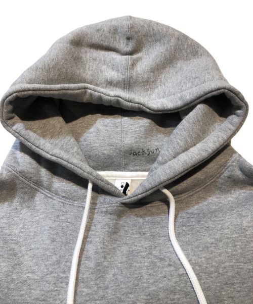 JACKSON MATISSE（ジャクソンマティス）JACKSON MATISSE (ジャクソンマティス) mocT (モクティ) 2023AW ×mocT Aルーズフィット ヘビースウェットパーカー グレー サイズ:L 未使用品の古着・服飾アイテム