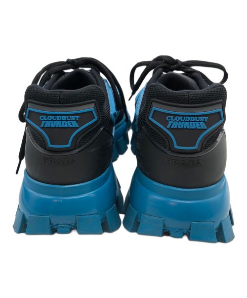 PRADA（プラダ）PRADA (プラダ) Cloudbust Thunder ブラック×ブルー サイズ:7の古着・服飾アイテム