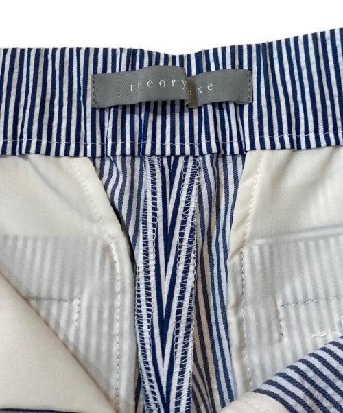 theory luxe（セオリーリュクス）theory luxe (セオリーリュクス) SEERSUCKER STRIPE CAROL 2 ブルー サイズ:Sの古着・服飾アイテム