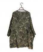 Acne studiosアクネ ストゥディオス）の古着「ペイズリープリントチュニック」｜グリーン