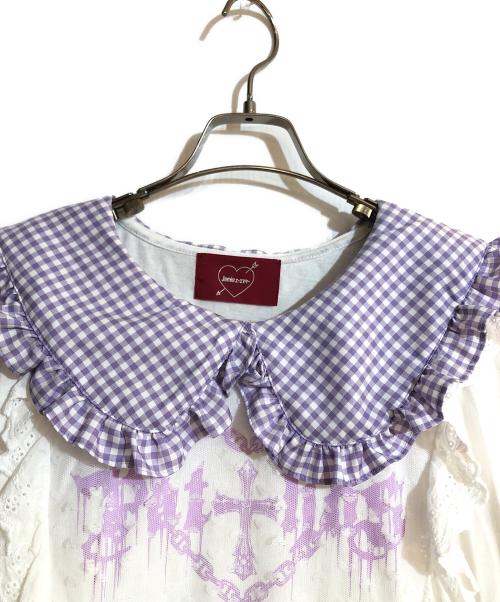 Jamie エーエヌケー（ジェイミーエーエヌケー）Jamie エーエヌケー (ジェイミーエーエヌケー) リメイクワンピース パープル サイズ:Mの古着・服飾アイテム