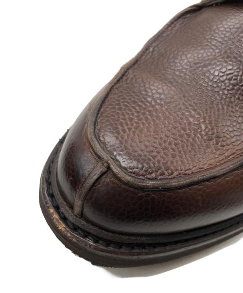 berwick（バーウィック）berwick (バーウィック) Uチップシューズ ブラウン サイズ:8の古着・服飾アイテム