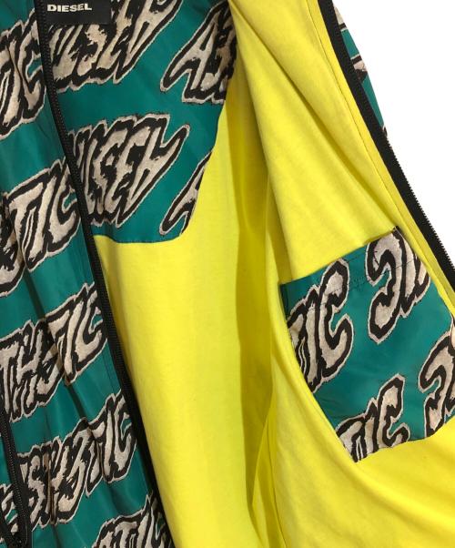 DIESEL（ディーゼル）DIESEL (ディーゼル) J-SABORU ナイロンジャケット グリーン サイズ:XSの古着・服飾アイテム