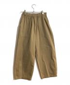 休日と詩キュウジツトウタ）の古着「ボンボンパンツ」｜ベージュ