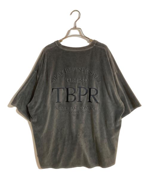 TIGHTBOOTH PRODUCTION（タイトブースプロダクション）TIGHTBOOTH PRODUCTION (タイトブースプロダクション) STRAIGHT UP CIMA S/S グレー サイズ:Lの古着・服飾アイテム