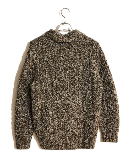 INVERALLAN（インバーアラン）INVERALLAN (インバーアラン) A6ニットカーディガン ブラウン サイズ:不明の古着・服飾アイテム