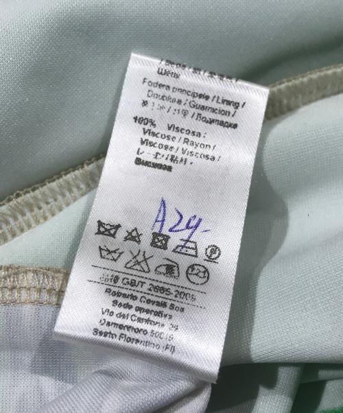 ROBERTO CAVALLI（ロベルトカヴァリ）ROBERTO CAVALLI (ロベルトカヴァリ) タイガーパーツ プリントドレス ピンク×グリーン サイズ:38の古着・服飾アイテム