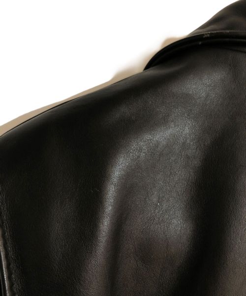 Schott（ショット）Schott (ショット) ボアライナー付きレザージャケット ブラック サイズ:36の古着・服飾アイテム