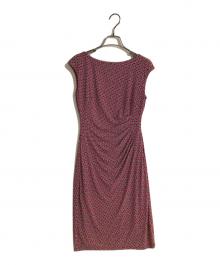 LAUREN RALPH LAUREN（ローレンラルフローレン）の古着「ノースリーブワンピース」｜ピンク