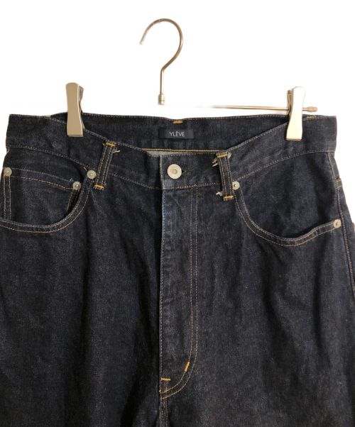 YLEVE（イレーヴ）YLEVE (イレーヴ) 13.5oz DENIM BAGGY インディゴ サイズ:３の古着・服飾アイテム