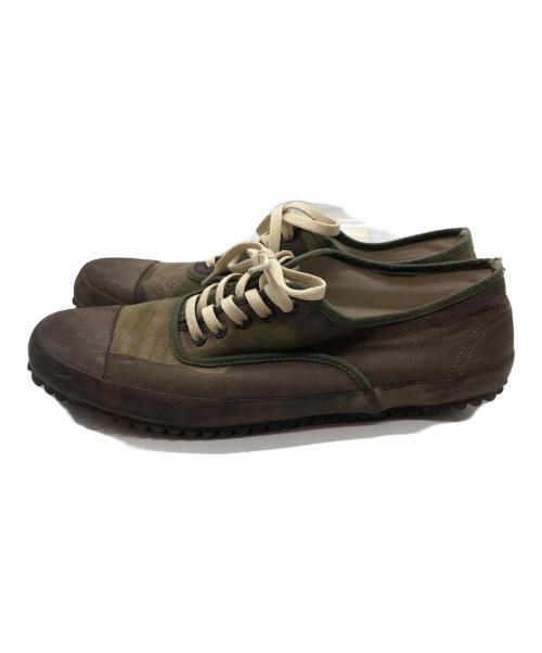 NIGEL CABOURN（ナイジェルケーボン）NIGEL CABOURN (ナイジェルケーボン) ARMY PLIMSOLE CAMO/アーミープリムソールカモ カーキ サイズ:45の古着・服飾アイテム