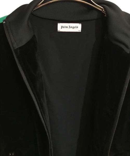 Palm Angels（パーム エンジェルス）Palm Angels (パーム エンジェルス) 17AW ベロアジャージトップ ブラック サイズ:XSの古着・服飾アイテム