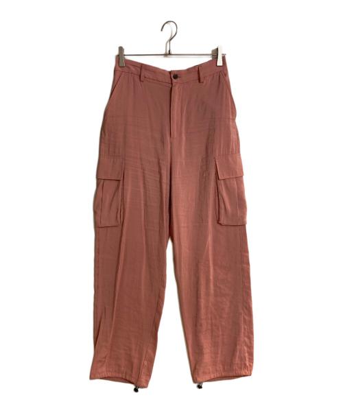 suadeo（スアデオ）suadeo (スアデオ) とろみカーゴパンツ ピンク サイズ:40の古着・服飾アイテム