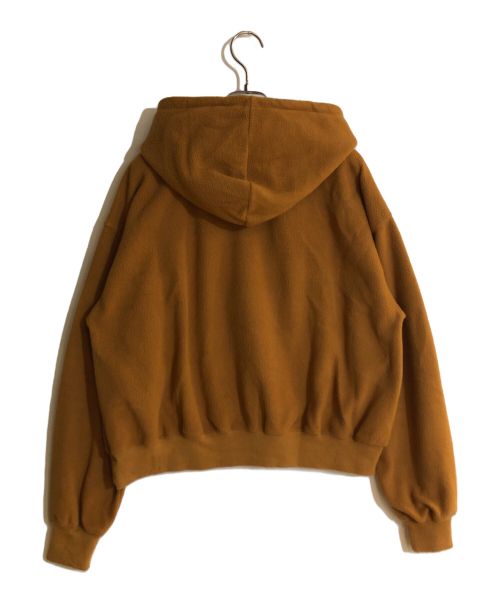 stussy（ステューシー）stussy (ステューシー) BRISTOL POLAR FLEECE HOODIE ベージュ サイズ:Sの古着・服飾アイテム