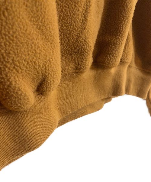 stussy（ステューシー）stussy (ステューシー) BRISTOL POLAR FLEECE HOODIE ベージュ サイズ:Sの古着・服飾アイテム