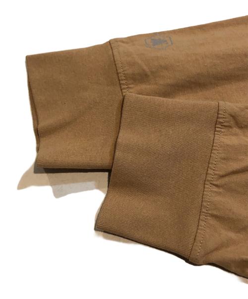 Timberland（ティンバーランド）Timberland (ティンバーランド) BILLIONAIRE BOYS CLUB BEE LINE (ビリオネアボーイズクラブ ビーライン) L/S GRAPHIC TEE/グラフィックTシャツ ブラウン サイズ:XLの古着・服飾アイテム