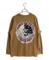 Timberland (ティンバーランド) BILLIONAIRE BOYS CLUB BEE LINE (ビリオネアボーイズクラブ ビーライン) L/S GRAPHIC TEE/グラフィックTシャツ ブラウン サイズ:XL：5000円