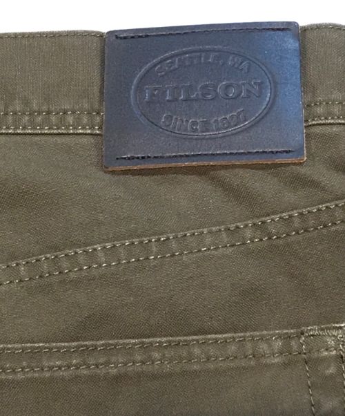 FILSON（フィルソン）FILSON (フィルソン) Dry Tin 5 Pocket Pants/ドライ ティン 5ポケット パンツ カーキ サイズ:不明の古着・服飾アイテム