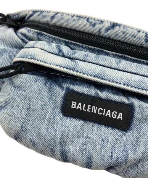 BALENCIAGA（バレンシアガ）BALENCIAGA (バレンシアガ) EXPLORER デニムベルトバッグ インディゴの古着・服飾アイテム