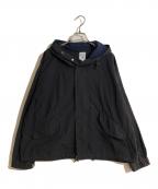 ORCIVALオーシバル）の古着「フーデッドブルゾン」｜ネイビー