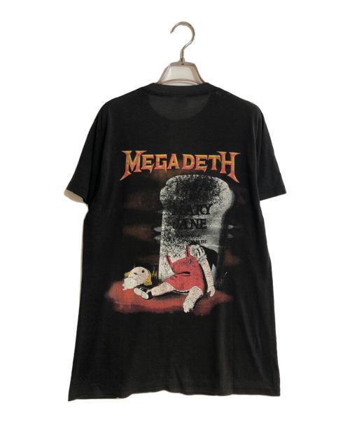 ROYAL FIRST CLASS（ロイヤルファーストクラス）Royal FIRST CLASS (ロイヤルファーストクラス) MEGADETH RIP MARY JANE TEE ブラック サイズ:LARGE 42-44の古着・服飾アイテム