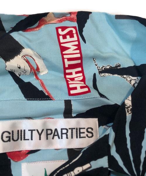 WACKO MARIA（ワコマリア）WACKO MARIA (ワコマリア) HIGHTIMES (ハイ・タイムズ) S/S HAWAIIAN SHIRT/ハワイアンシャツ ブルー サイズ:Lの古着・服飾アイテム