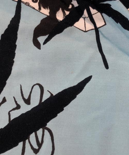 WACKO MARIA（ワコマリア）WACKO MARIA (ワコマリア) HIGHTIMES (ハイ・タイムズ) S/S HAWAIIAN SHIRT/ハワイアンシャツ ブルー サイズ:Lの古着・服飾アイテム