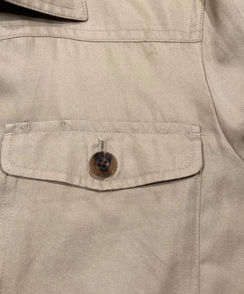 LANVIN COLLECTION（ランバンコレクション）LANVIN COLLECTION (ランバンコレクション) サファリジャケット アイボリー サイズ:48の古着・服飾アイテム