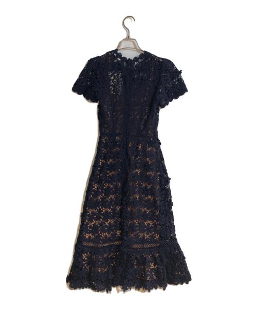MICHAEL MICHAEL KORS（マイケル マイケルコース）MICHAEL MICHAEL KORS (マイケル マイケルコース) カットワークレースワンピース ネイビー サイズ:XXS 未使用品の古着・服飾アイテム