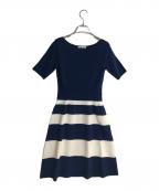 ANAYIアナイ）の古着「ニットワンピース」｜ブルー
