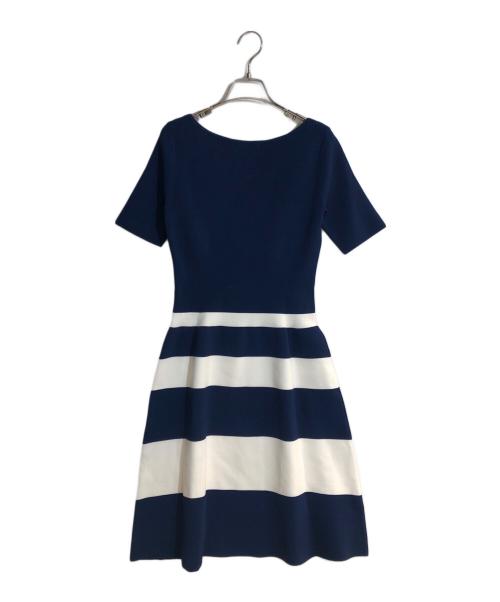 ANAYI（アナイ）ANAYI (アナイ) ニットワンピース ブルー サイズ:38の古着・服飾アイテム