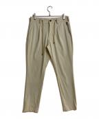 Junhashimotoジュンハシモト）の古着「EASY TUCK PANTS 2WAY NYLON STRETCH/イージータックパンツナイロン ストレッチ」｜アイボリー