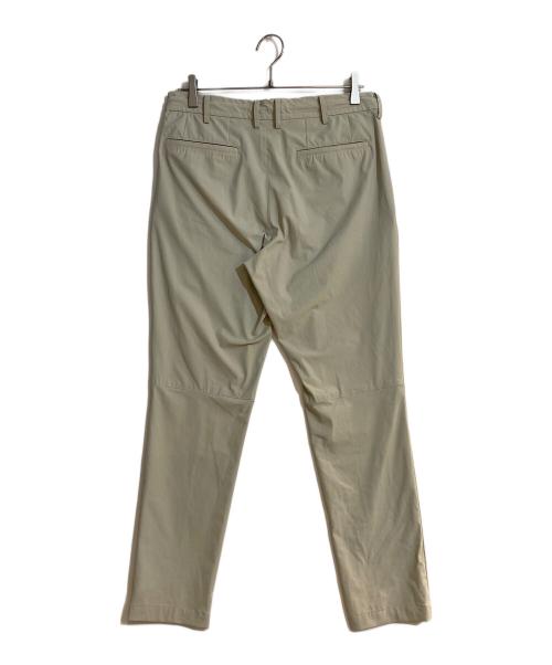 Junhashimoto（ジュンハシモト）Junhashimoto (ジュンハシモト) EASY TUCK PANTS 2WAY NYLON STRETCH/イージータックパンツナイロン ストレッチ アイボリー サイズ:3の古着・服飾アイテム