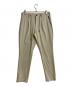 Junhashimoto（ジュンハシモト）の古着「EASY TUCK PANTS 2WAY NYLON STRETCH/イージータックパンツナイロン ストレッチ」｜アイボリー