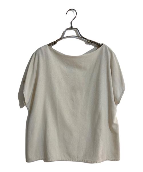 BASERANGE（ベースレンジ）BASERANGE (ベースレンジ) シルクブラウス アイボリー サイズ:不明の古着・服飾アイテム