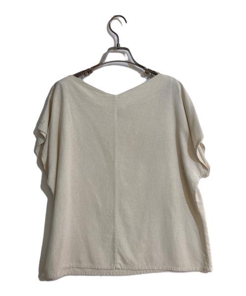 BASERANGE（ベースレンジ）BASERANGE (ベースレンジ) シルクブラウス アイボリー サイズ:不明の古着・服飾アイテム