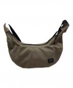 PORTERポーター）の古着「三日月ショルダーバッグ」｜カーキ