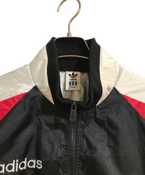 adidas Originals（アディダスオリジナル）adidas originals (アディダスオリジナル) オールドナイロンプルオーバー ブラック サイズ:MーLの古着・服飾アイテム