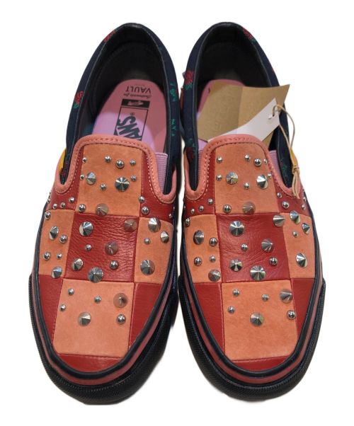VANS VAULT（バンズボルト）VANS VAULT (バンズボルト) GUCCI (グッチ) SLIP ON ピンク サイズ:27CM 未使用品の古着・服飾アイテム