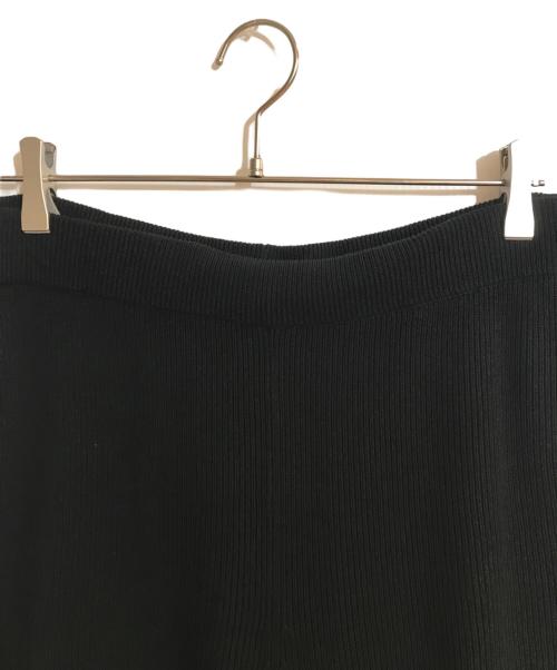 AURALEE（オーラリー）AURALEE (オーラリー) Super Hard Twist Rib Knit Shorts ブラック サイズ:5の古着・服飾アイテム